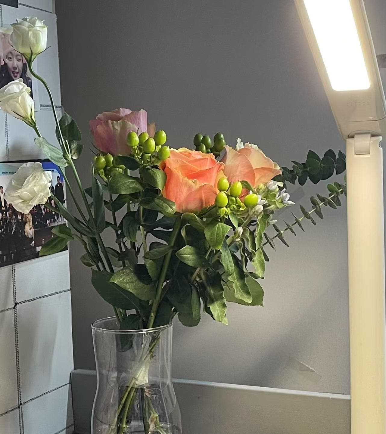 送泡芙的花
